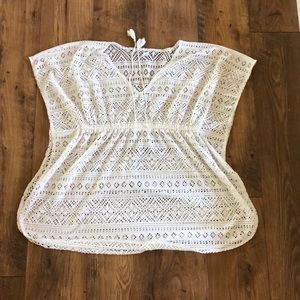 Mesh bathing suit cover up